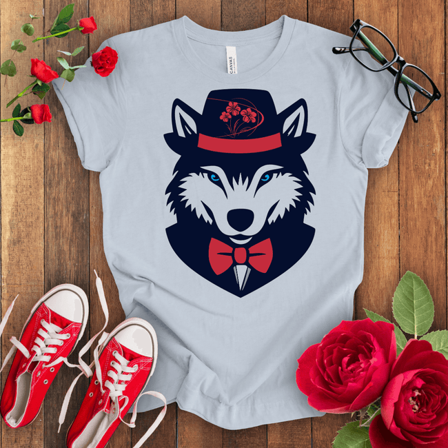Cool and Calm Wolf T-shirt - STYLISHOUR