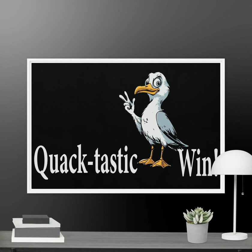 Fantastic Win Framed canvas - STYLISHOUR