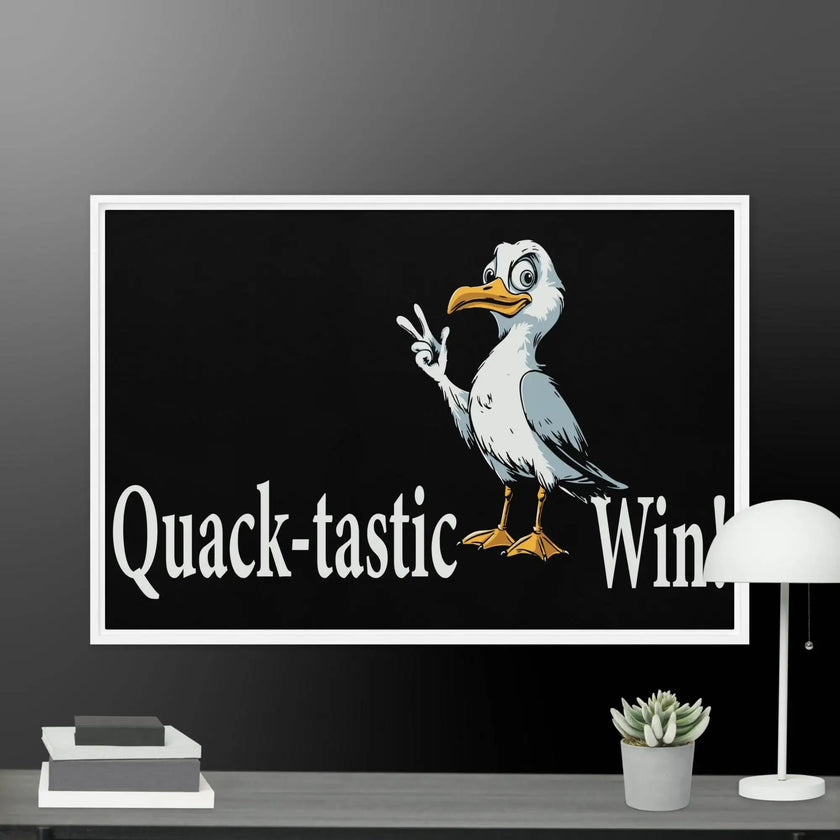 Fantastic Win Framed canvas - STYLISHOUR