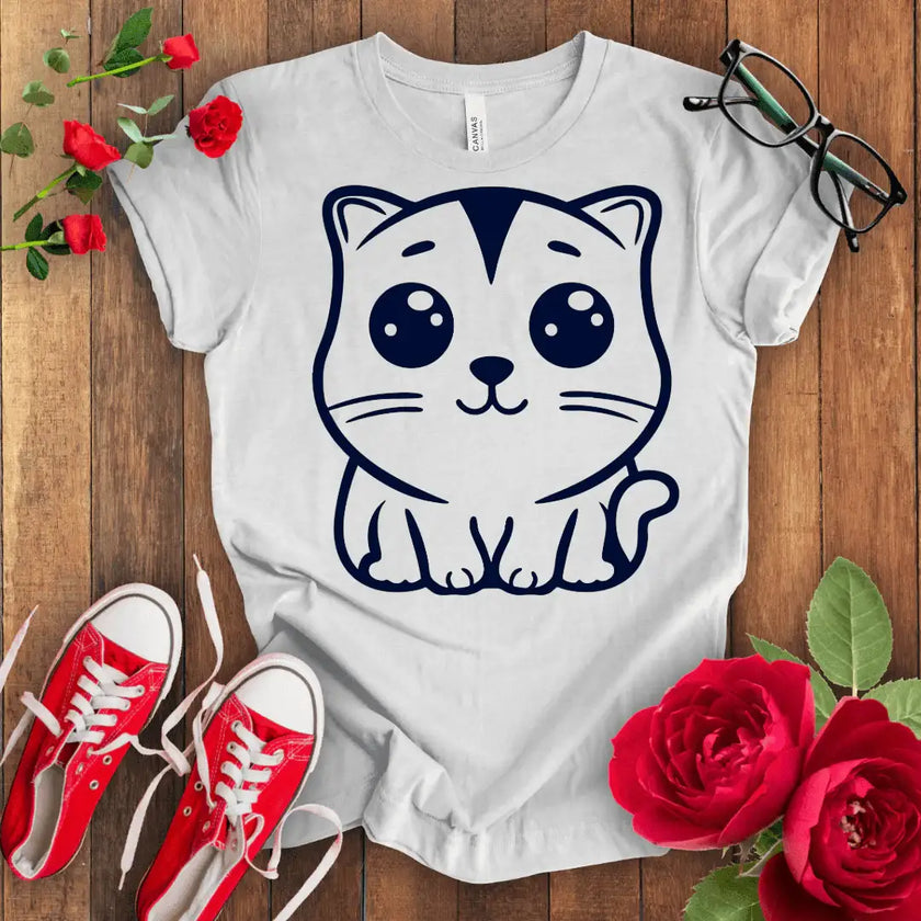 Royal Purr Empress Kitty T-shirt - STYLISHOUR