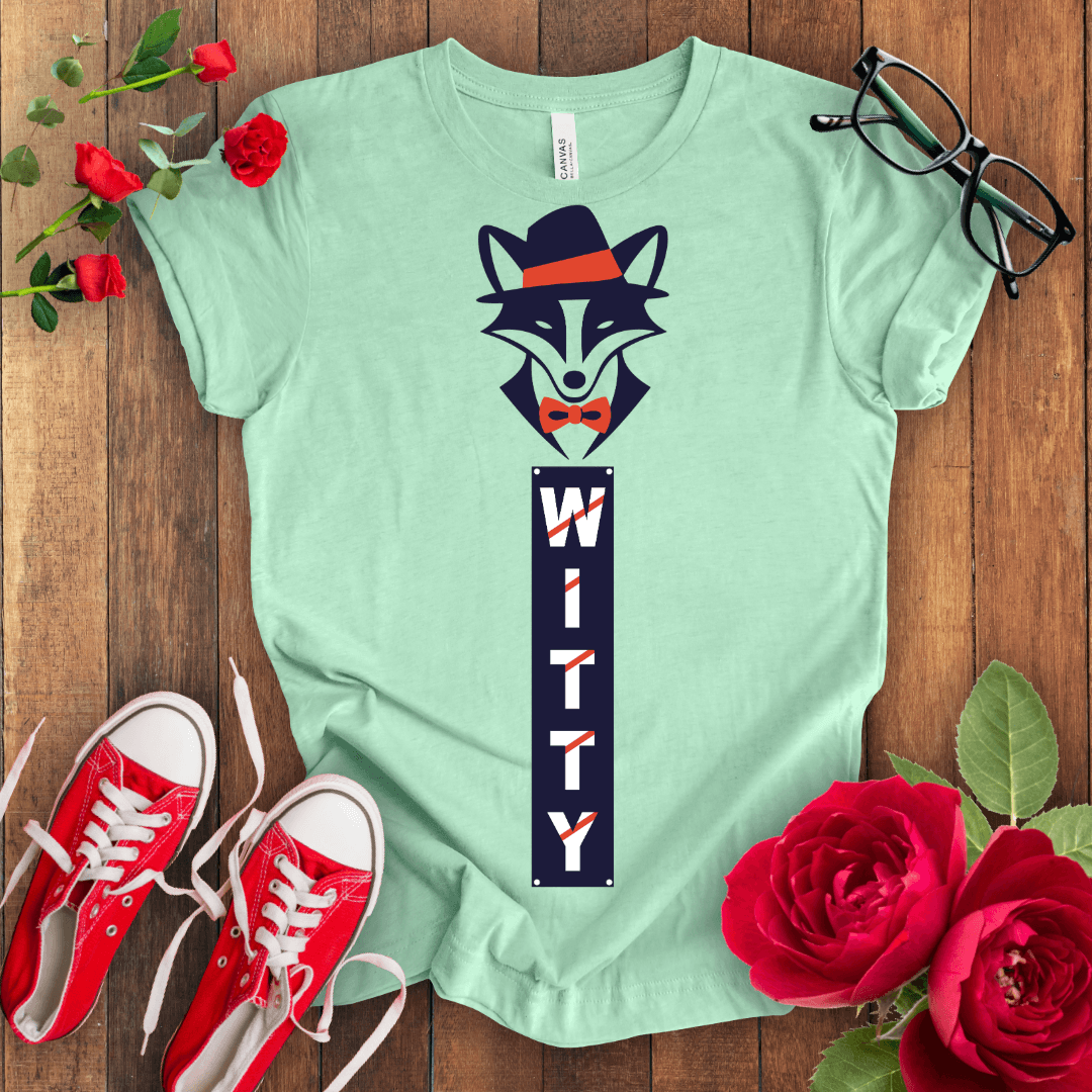 Witty Fox T-shirt - STYLISHOUR