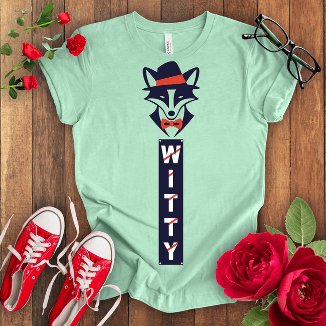 Witty Fox T-shirt - STYLISHOUR