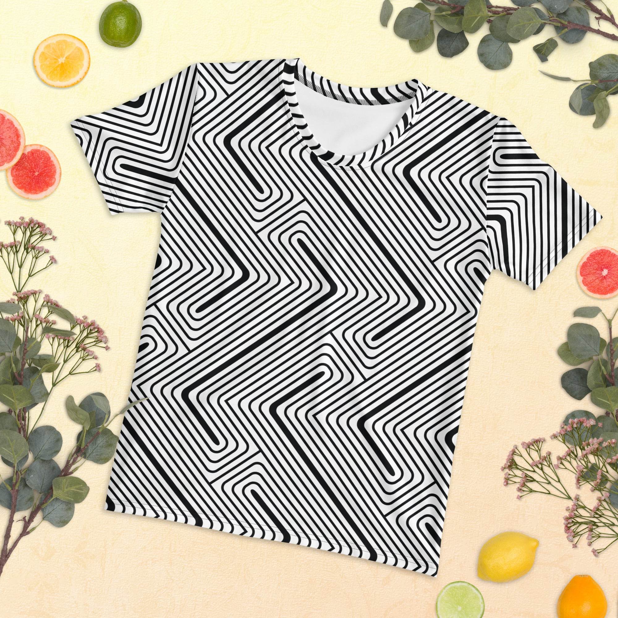 Crew Neck T-shirt - STYLISHOUR