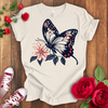 Flutter in Bloom Butterfly T-shirt - STYLISHOUR