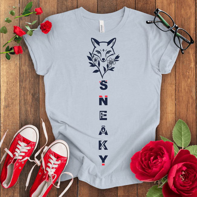 Cute Sneaky Fox T-shirt - STYLISHOUR