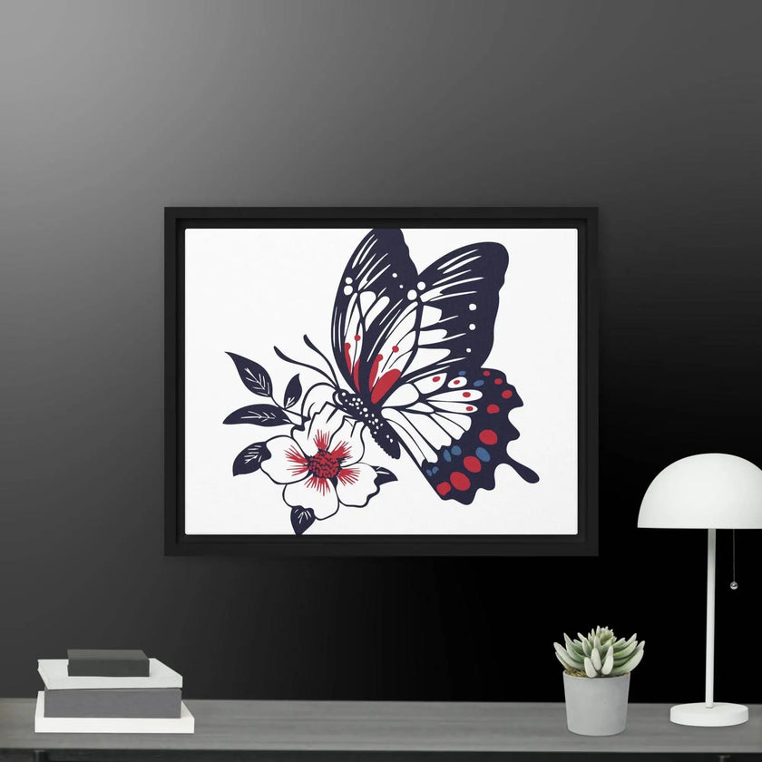 Adorable Butterfly Framed canvas - STYLISHOUR