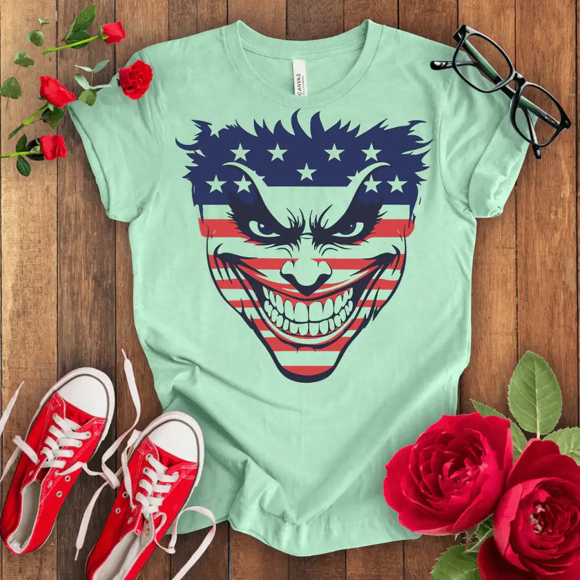 Joker Villain Vibes Premium T-shirt - STYLISHOUR