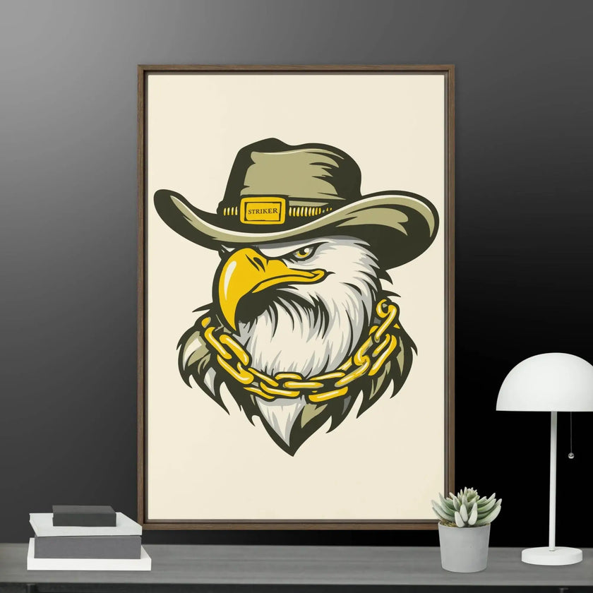 Boss Eagle Framed canvas - STYLISHOUR