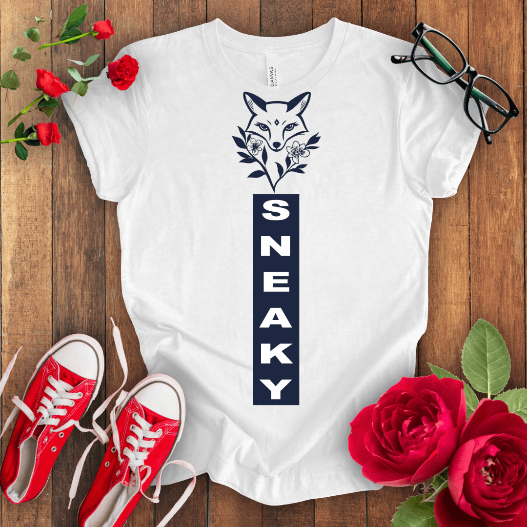 Sneaky Fox T-shirt - STYLISHOUR