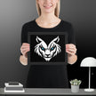 Feral Grin Wall Art Framed poster - STYLISHOUR