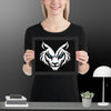 Feral Grin Wall Art Framed poster - STYLISHOUR