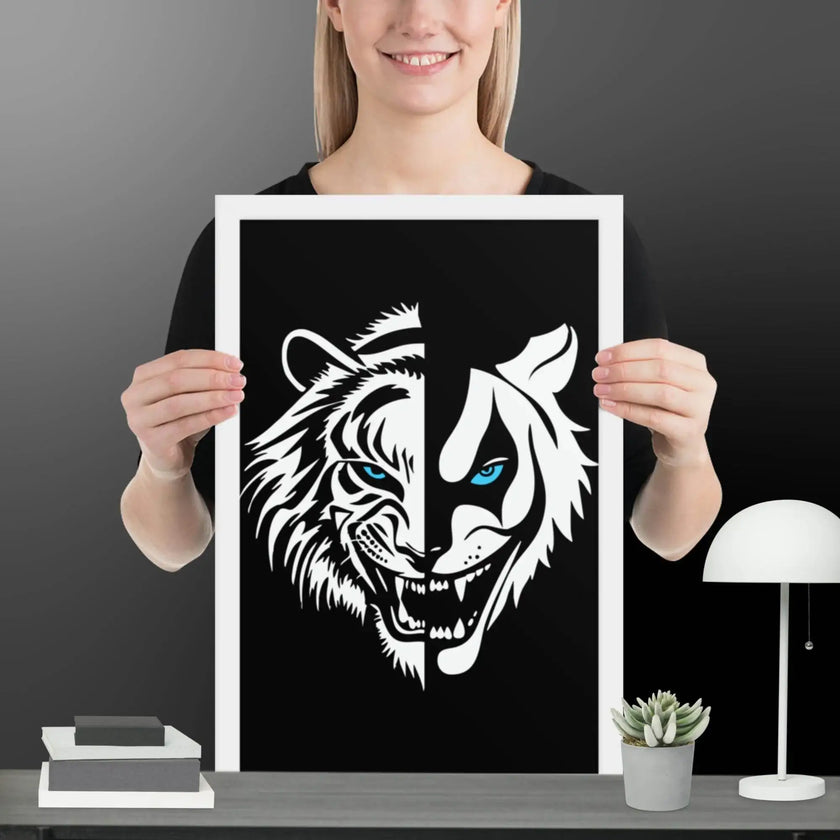 Laugh of the Wild Framed poster - STYLISHOUR