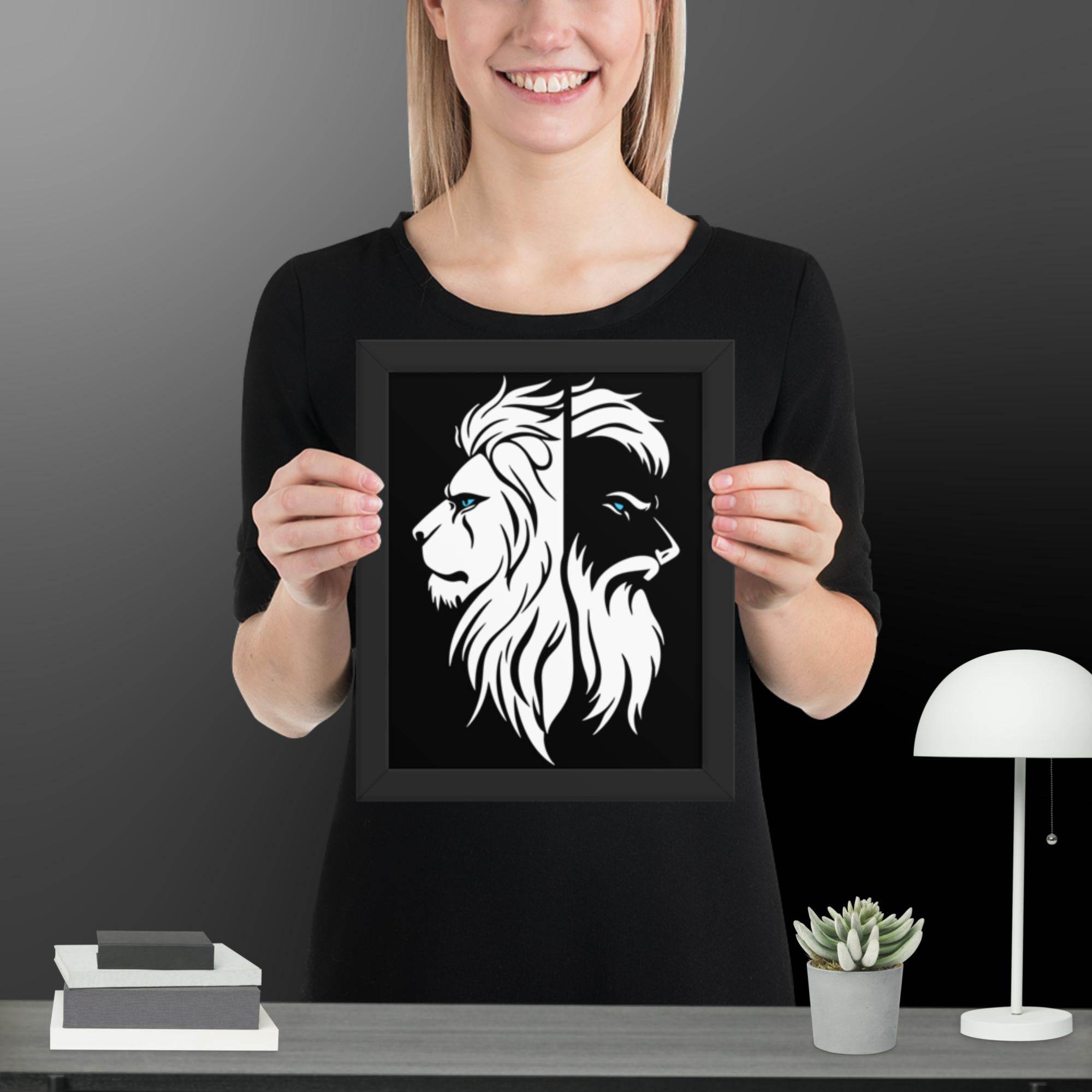 King of Chaos Framed poster - STYLISHOUR
