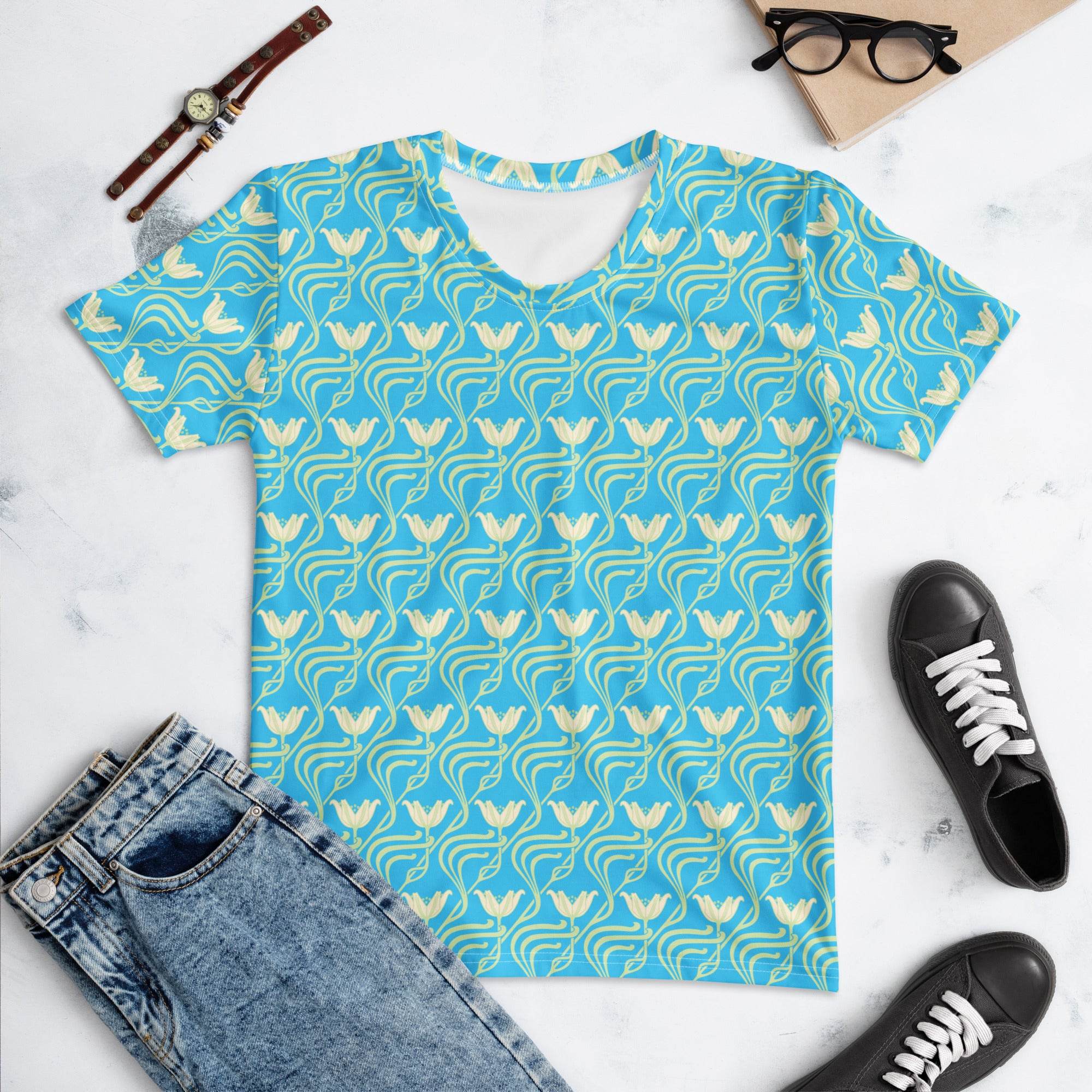 Crew Neck T-shirt - STYLISHOUR