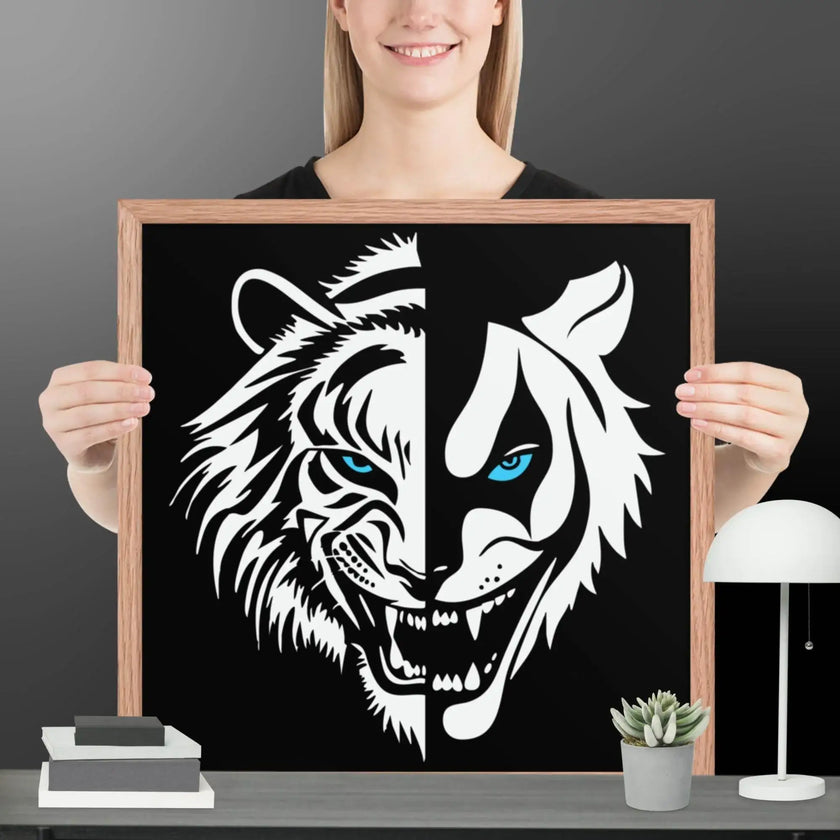 Laugh of the Wild Framed poster - STYLISHOUR