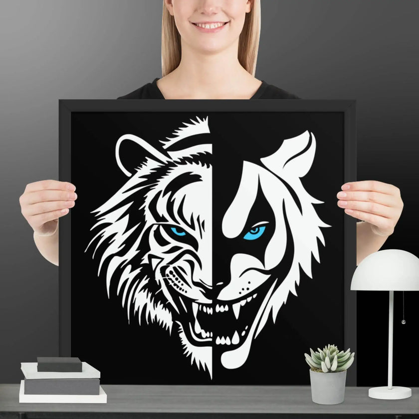 Laugh of the Wild Framed poster - STYLISHOUR