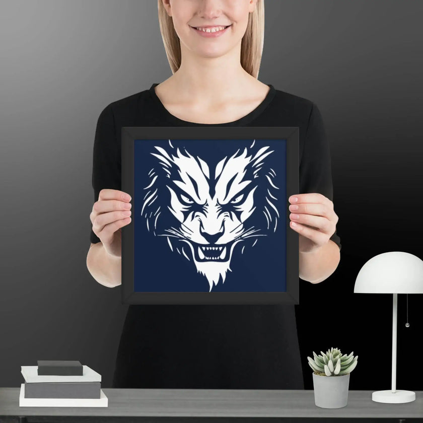 Roaring Madness Framed poster - STYLISHOUR