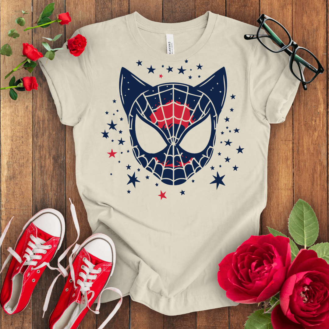 Spider Cat T-shirt - STYLISHOUR