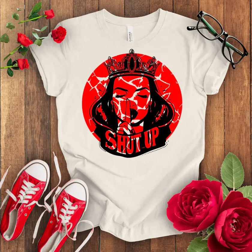 Queen Red Tee: Make a Statement with Style! - STYLISHOUR