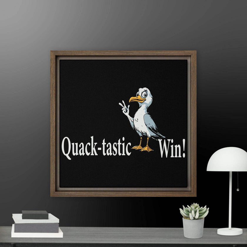Fantastic Win Framed canvas - STYLISHOUR