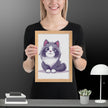 Cute Cat Framed matte paper poster - STYLISHOUR