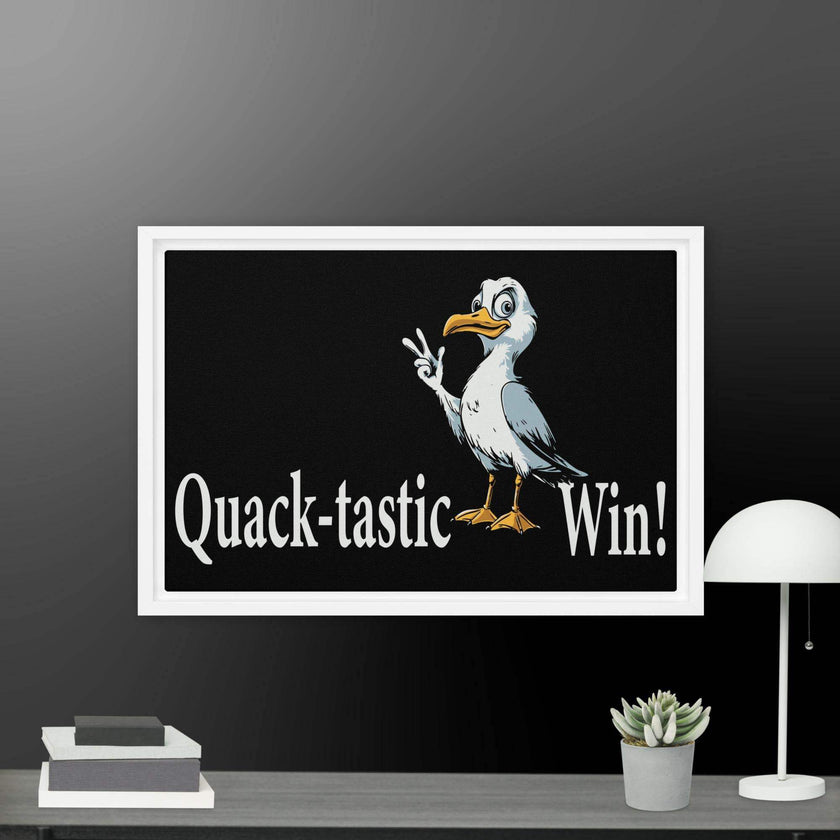 Fantastic Win Framed canvas - STYLISHOUR