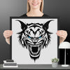 Roaring Madness Wall Art Framed poster - STYLISHOUR