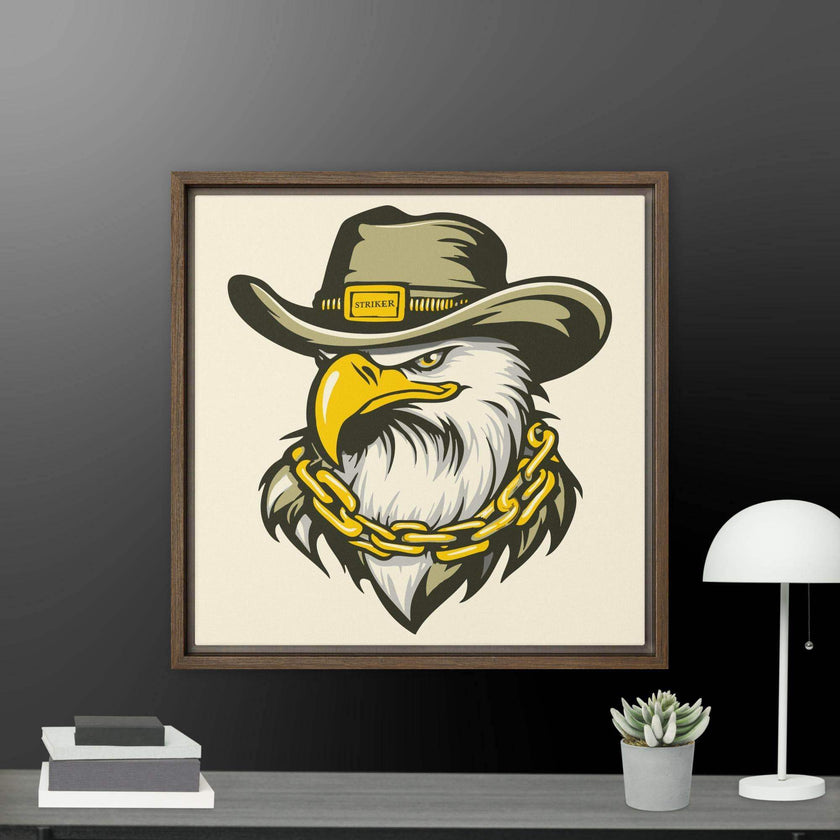 Boss Eagle Framed canvas - STYLISHOUR