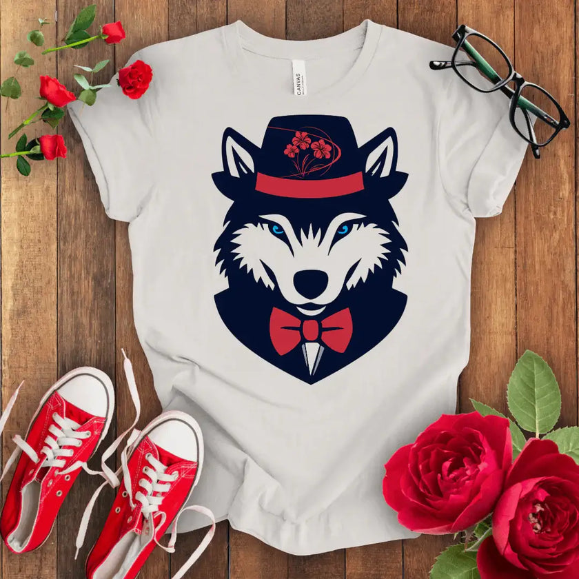 Cool Wolf Tee - Stay Calm and Howl On - STYLISHOUR