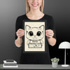 Wanted Kitty Framed matte paper poster - STYLISHOUR