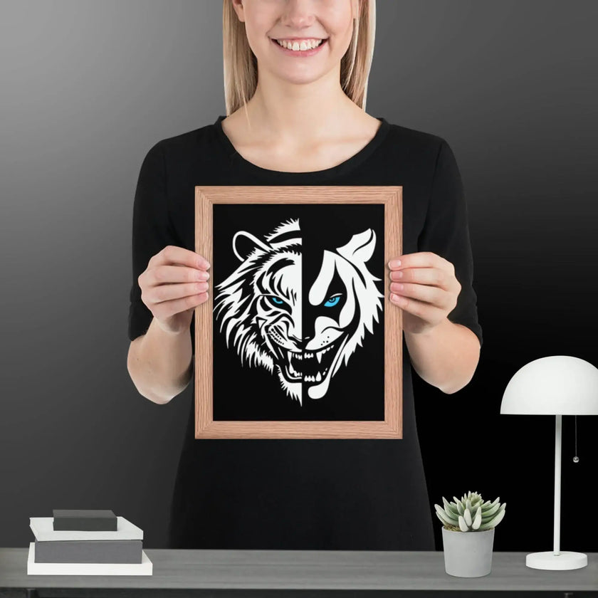 Laugh of the Wild Framed poster - STYLISHOUR