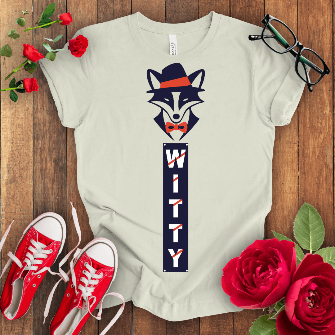 Witty Fox T-shirt - STYLISHOUR
