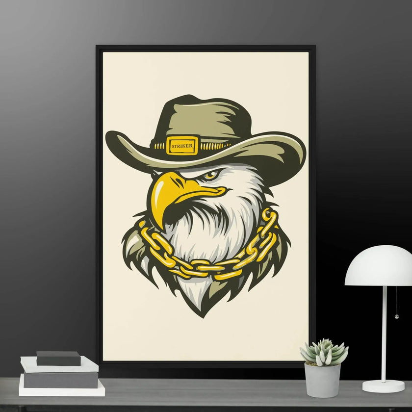 Boss Eagle Framed canvas - STYLISHOUR