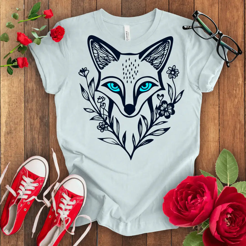 Fox T-shirt: Adorable and Cute Design - STYLISHOUR