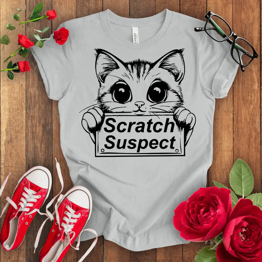 Scratch Suspect Kitten T-shirt - STYLISHOUR