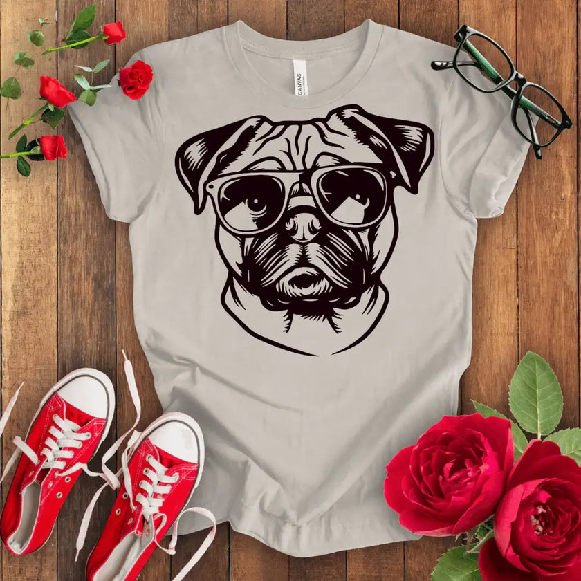 Cute Pup T-shirt: Adventure Ready! - STYLISHOUR