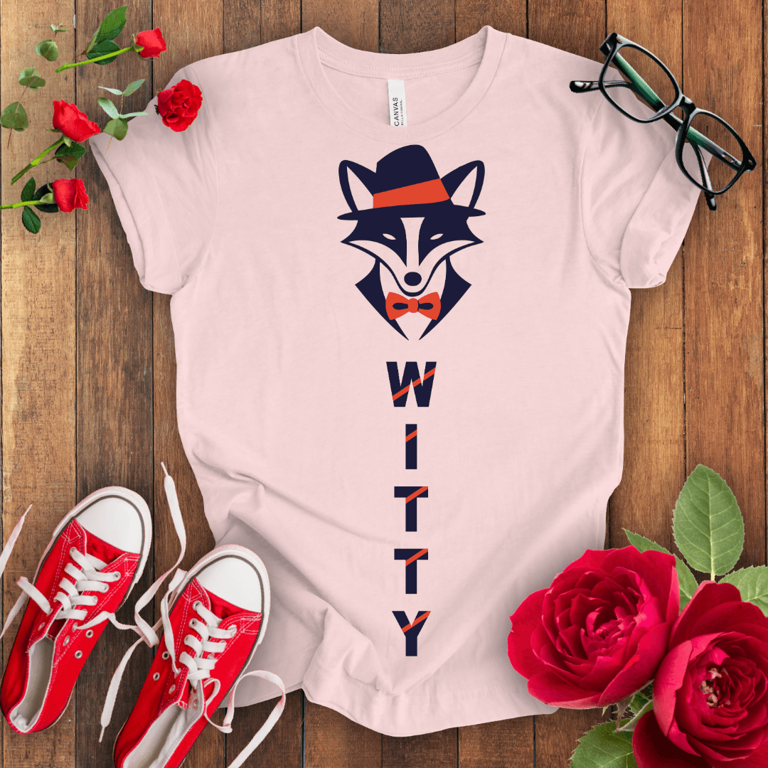 Cute Witty Fox T-shirt - STYLISHOUR