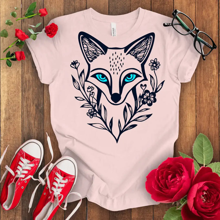 Fox T-shirt: Adorable and Cute Design - STYLISHOUR