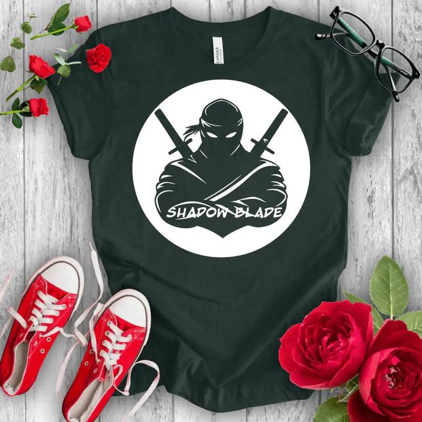 Shadow Blade Tee: Samurai Style - STYLISHOUR