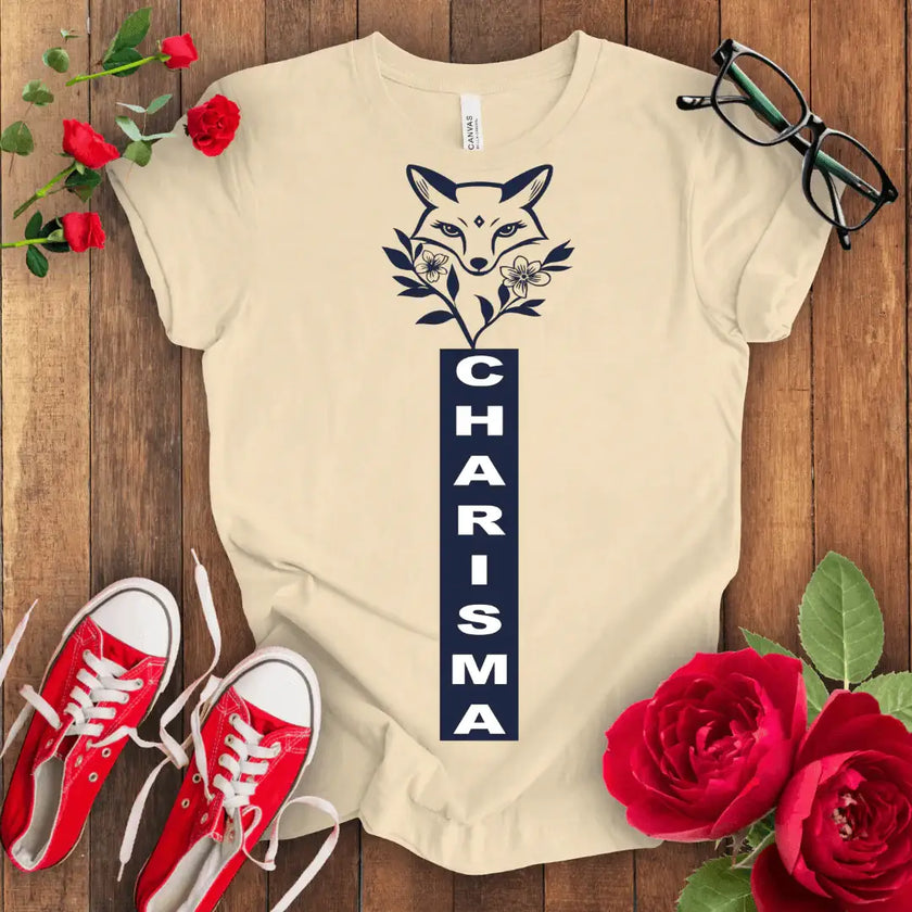 Fox Print Tee - Wild & Fun Graphic Shirt - STYLISHOUR