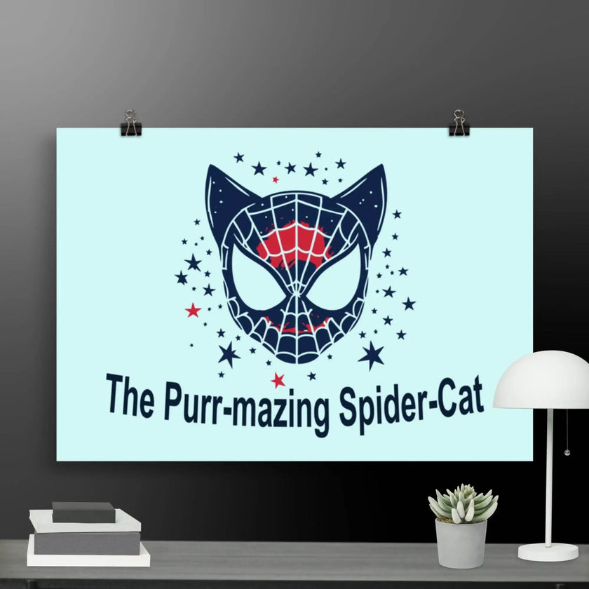 The Amazing Spider Cat Poster - STYLISHOUR