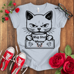 Mug shot Meow T-shirt - STYLISHOUR