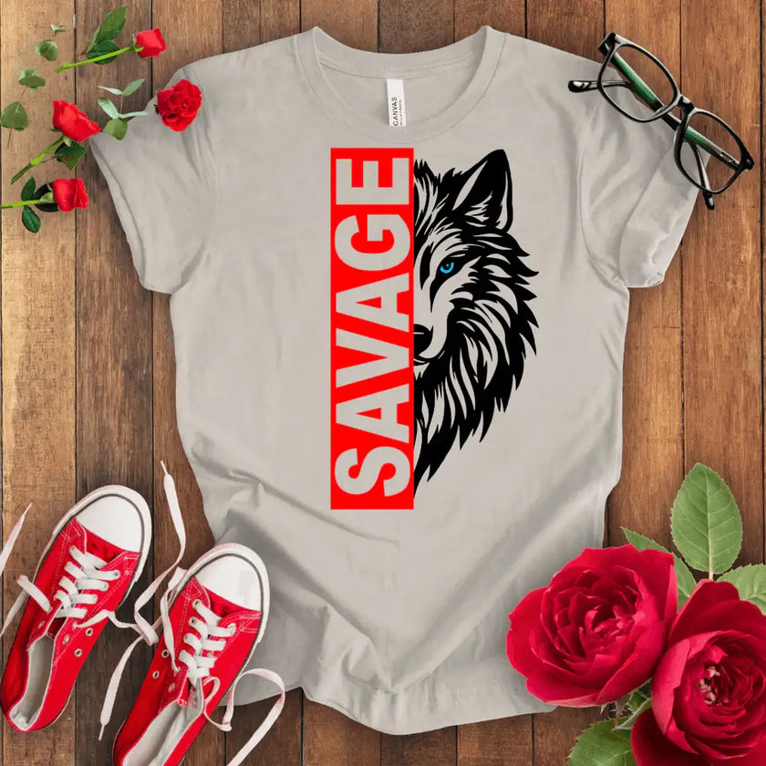 Savage Fox Tee - Wild & Stylish Clothing - STYLISHOUR
