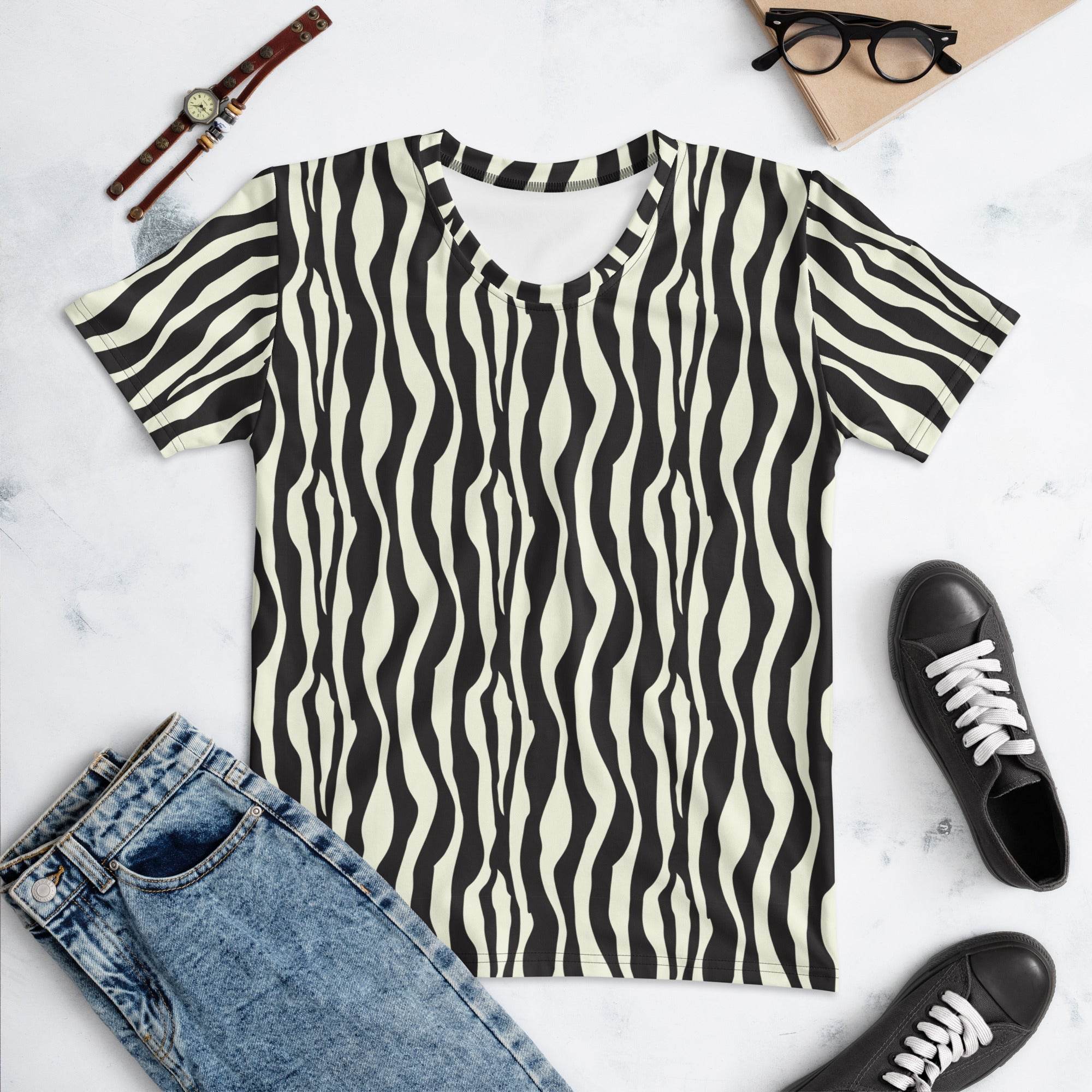 Crew Neck T-shirt - STYLISHOUR