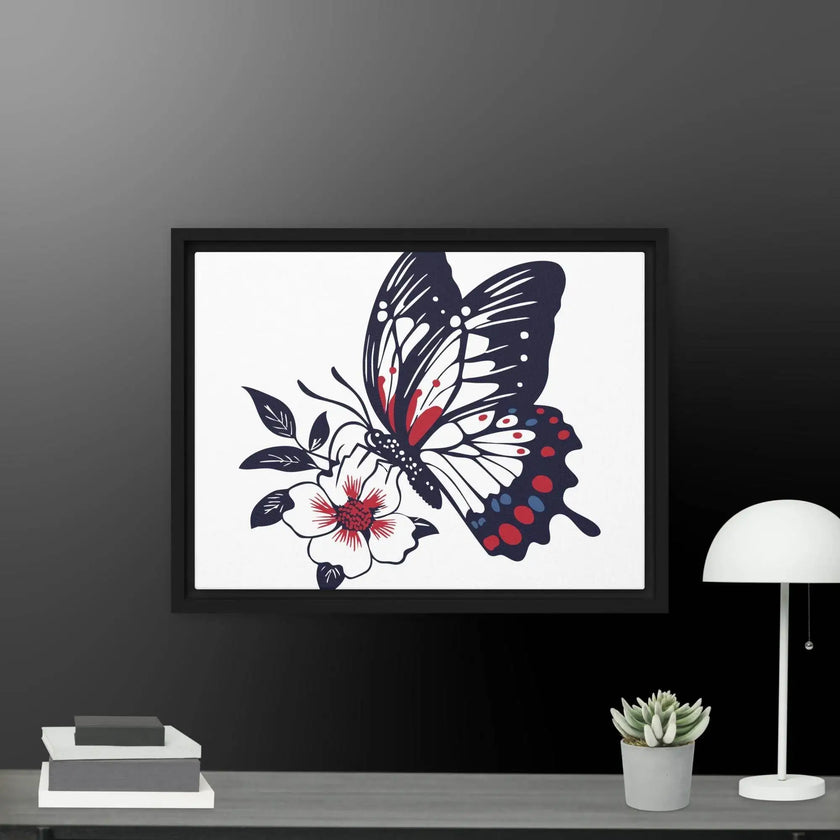 Adorable Butterfly Framed canvas - STYLISHOUR
