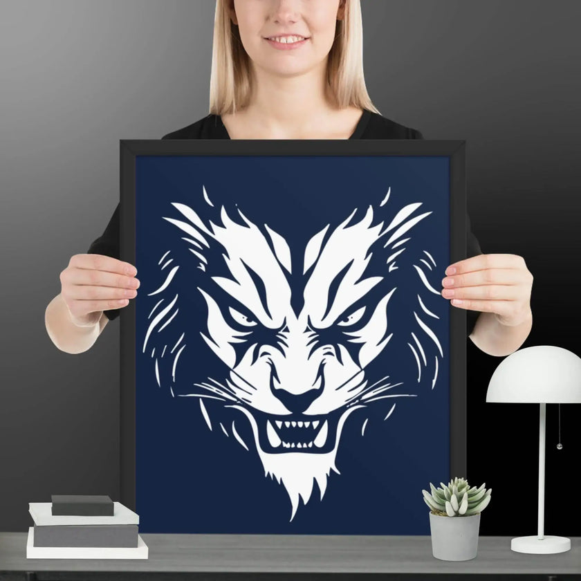 Roaring Madness Framed poster - STYLISHOUR