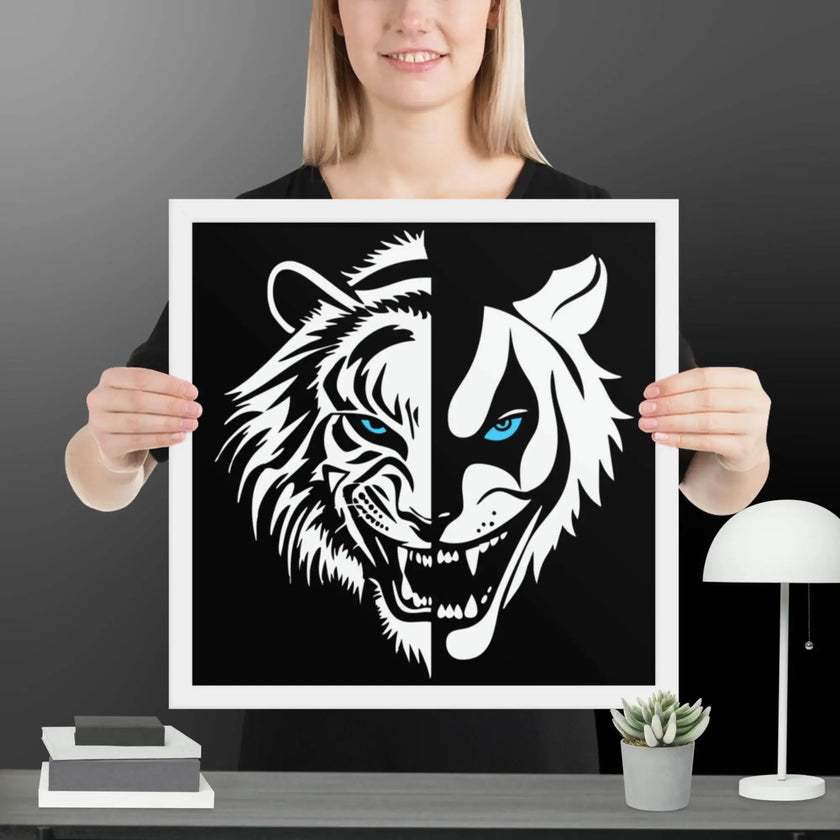 Laugh of the Wild Framed poster - STYLISHOUR