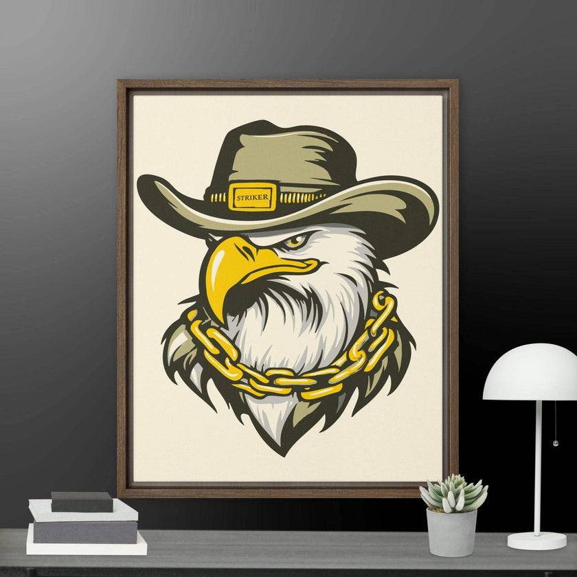 Boss Eagle Framed canvas - STYLISHOUR