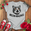 Meow Amazing Cat T-shirt - STYLISHOUR