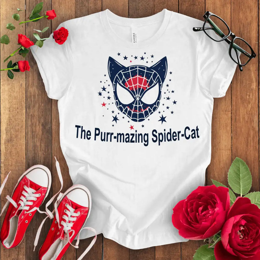 Amazing Spider Cat T-shirt - STYLISHOUR